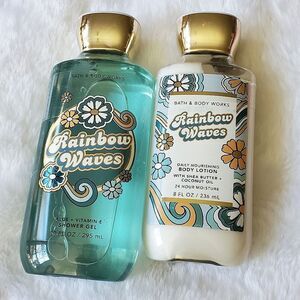Bath & Body Works Rainbow Waves Shower Set Full Size SEALED